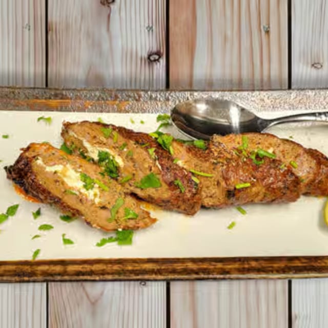 Lamb and Goat Cheese.