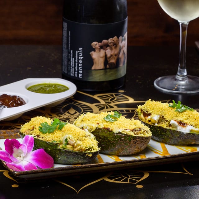 Avocado Chaat.