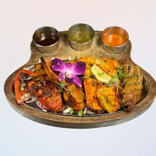 Mix Tandoori Kebabs Platter