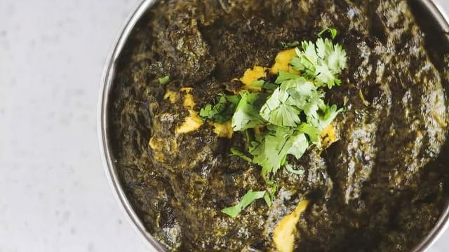 Chicken Saag.