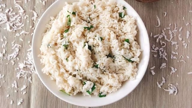 Coconut Rice.