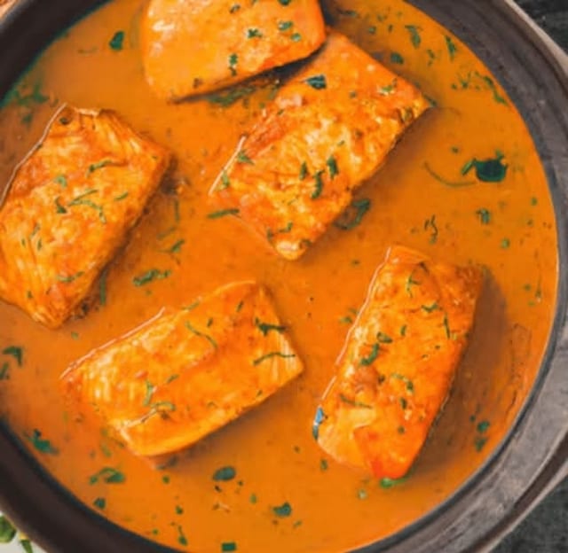 Salmon Tikka Masala.